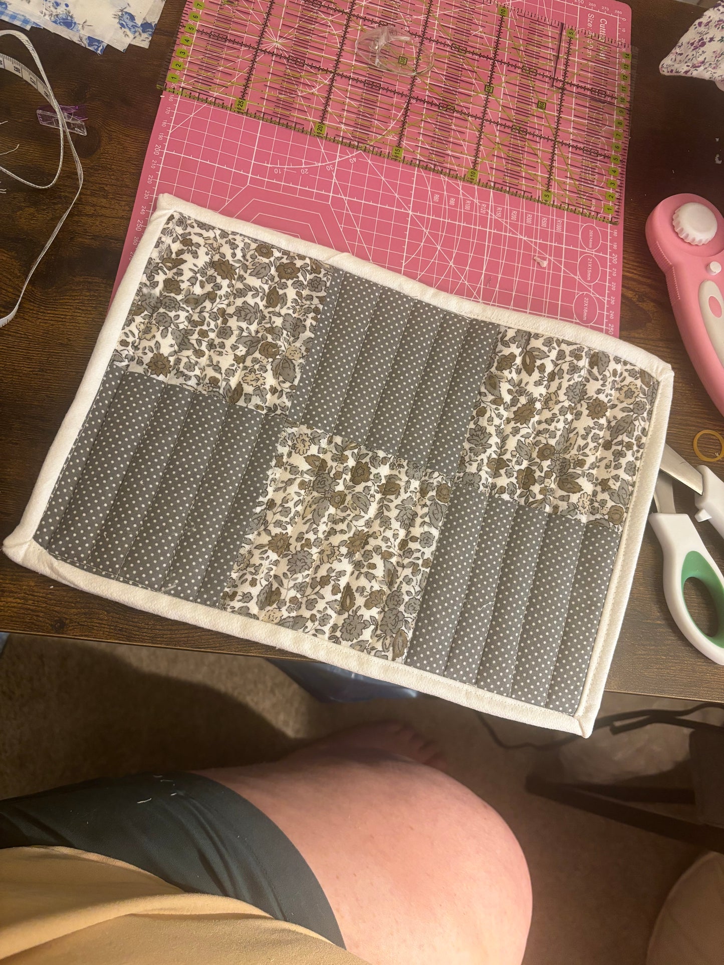 Custom 9”x13” Hot Pad w/ matching Mini Potholders